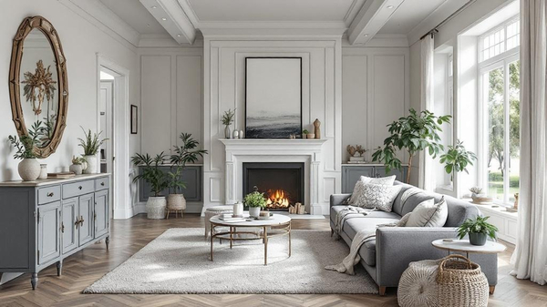 Shabby Chic Living Room interior design