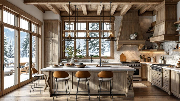Ski Lodge Kitchen interior design