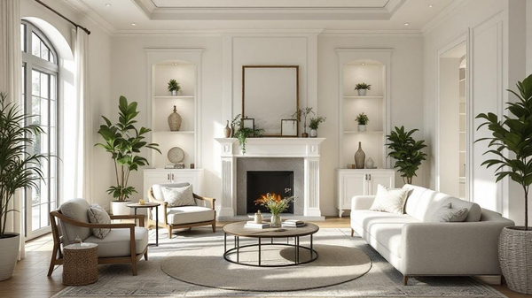 Traditional Living Room interior design