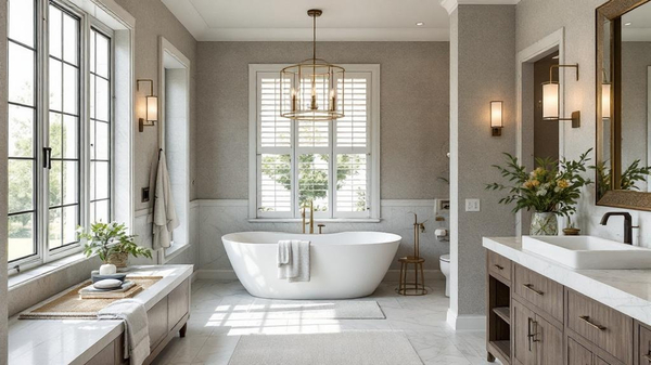 Transitional Bathroom interior design