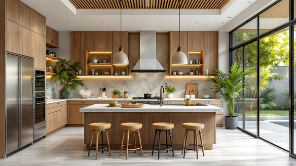 Tropical Kitchen interior design
