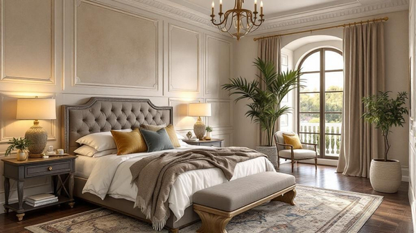 Tuscan Bedroom interior design