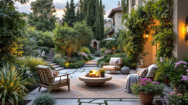 Tuscan Garden interior design