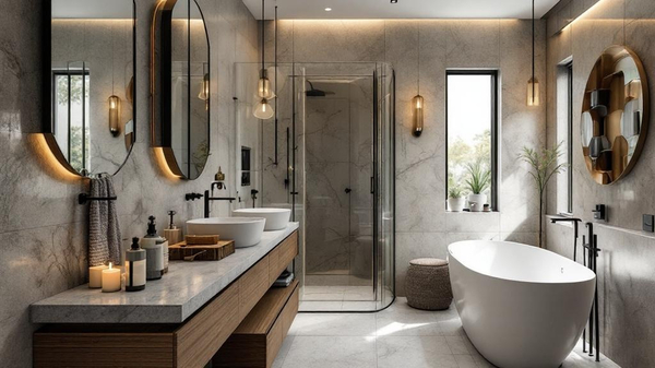 Urban Modern Bathroom interior design