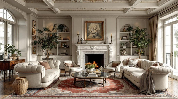 Victorian Living Room interior design