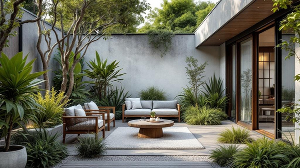 Wabi-Sabi Garden interior design