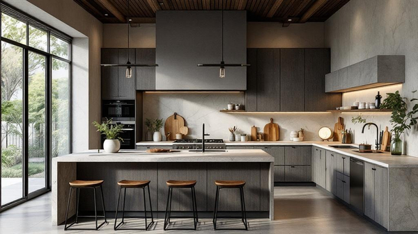 Wabi-Sabi Kitchen interior design