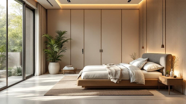 Zen Spa Bedroom interior design