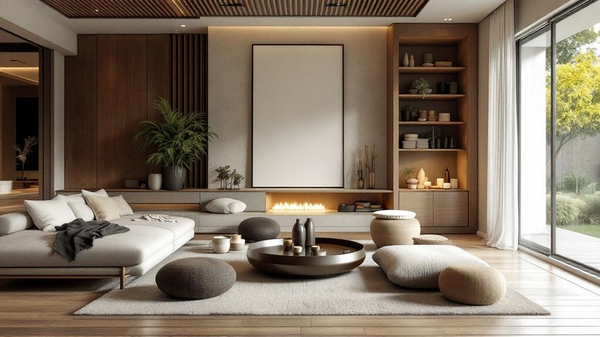 Zen Spa Living Room interior design