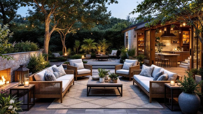 Coastal Garden interior design example