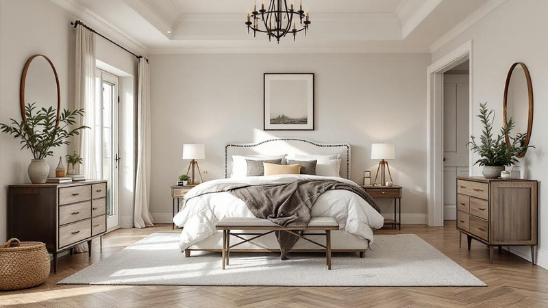 Cottagecore Bedroom interior design example