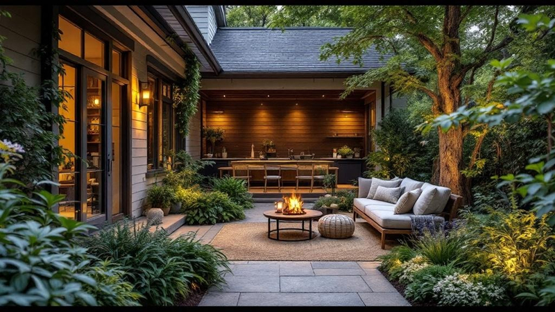 Cottagecore Garden interior design example