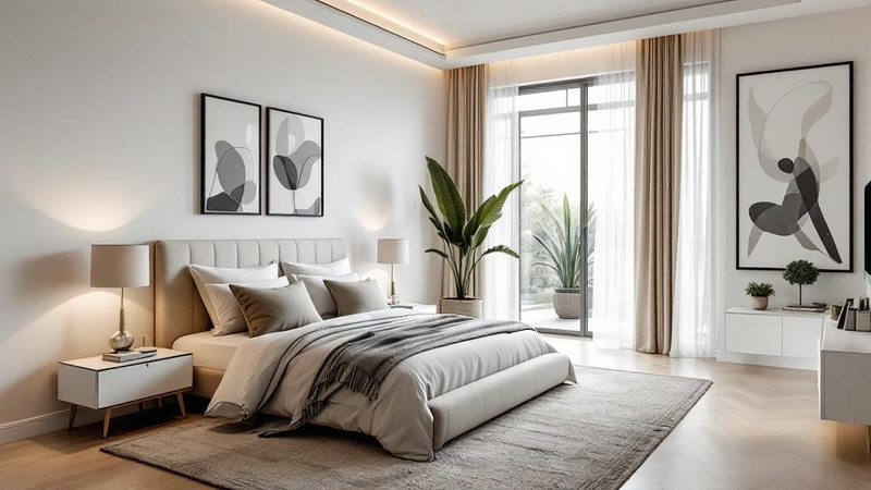 Modern Bedroom interior design example