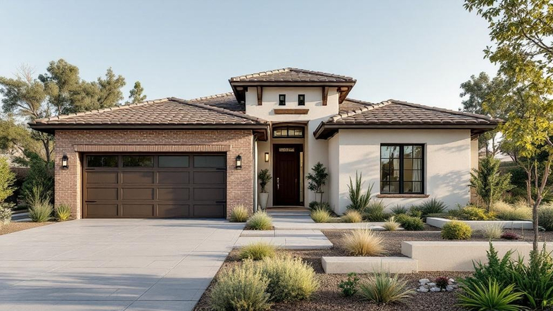 Southwestern House Exterior interior design example